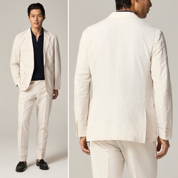 J. Crew Other - NWT J. Crew Ludlow Blazer Jacket Sport Coat Linen Cotton Classic Preppy 42R